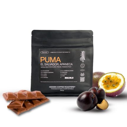 Kawa ziarnista Puma 250g| Czekolada, śliwka, marakuja| Espresso